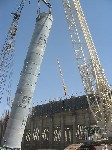 عملیات نصب تجهیزات واحد آمونیاک پتروشیمی کرمانشاه ( مشارکت با شرکت همپا)